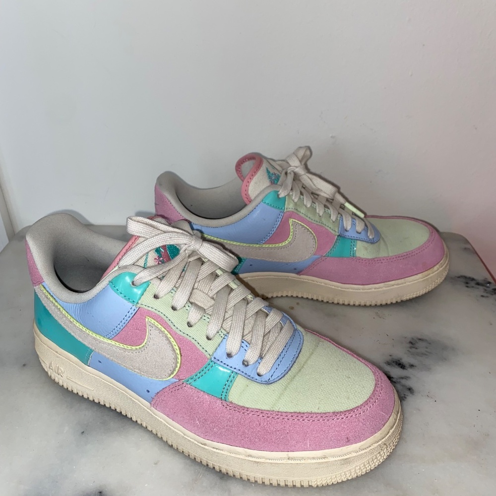 Pastel Patchwork Easter Air Force1 Low 2018 - image 2